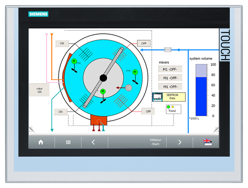 Siemens HMI 6AG1124-0QC02-4AX0